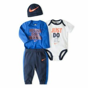 Nike 4pc bodysuit set